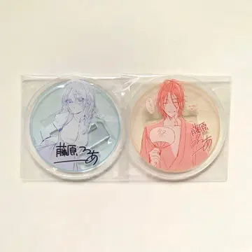 요호 x 보쿠SS 이누보쿠 15주년 카페 아크릴 코스터 한노즈카 노바라