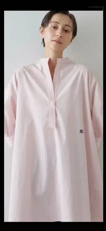 Whim Gazette 자수 튜닉 셔츠