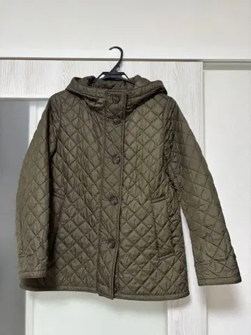 MACKINTOSH LONDON 퀼팅 자켓 후드 부착