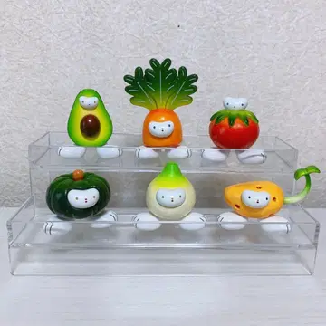신비한 채소 키메라 마스코트 피규어 6종 전체 세트 타테야마 후유코