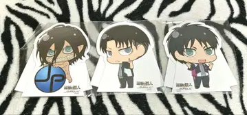 진격의 거인 조이폴리스 미니 스탠드 POP 3종 세트 리바이 엘렌