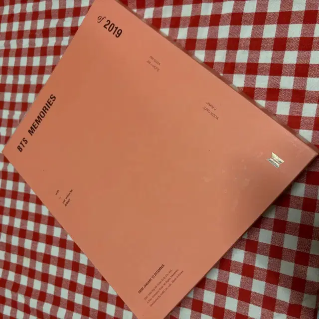 방탄소년단 BTS Memories 2019 DVD