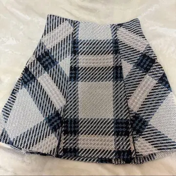 SNIDEL 로빙 체크 미니 스커트 SWFS224219 스나이델