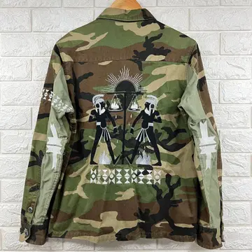 bal original 발 오리지널 카모플라주 밀리터리 셔츠 M