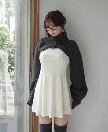 andmary Zoey velour set dress