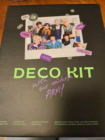 BTS DECO KIT 2022