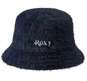 Roxy 퍼 스타일 버킷햇 블랙