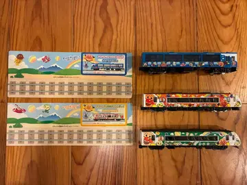 호빵맨 기차 3량 세트