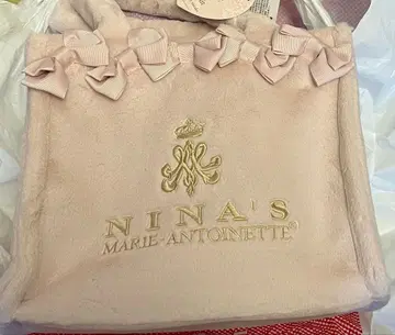 아오키 미사코 시마미사 니나스 퍼 백 핑크