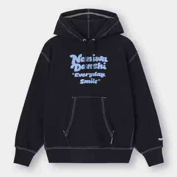 나니와단시 GU 콜라보 후드티