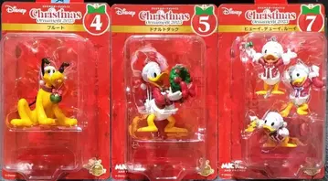 디즈니 크리스마스 오너먼트 복권 플루토 도날드 외 3종 세트