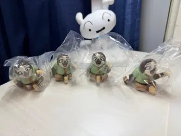 주토피아 HAHAHA! 피규어 슬로우 피규어 4체 세트