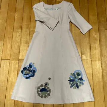 이토킨 Jo Co Mo No 베이지 롱 원피스 40 크리스마스