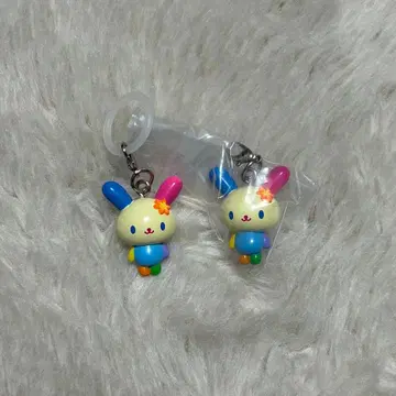 산리오 캐릭터 우사하나 우사하나 메지루시 액세서리 가챠