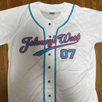 WEST. POWER 베이스볼 셔츠 에에데키타! 욧샤츠