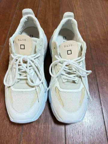 D.A.T.E. 화이트 스니커즈 Fuga Mesh Trnr Ld10