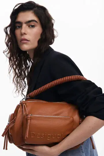 Desigual 브라운 숄더백