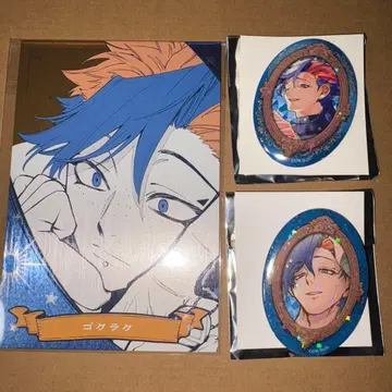 마남의 이치 점프샵 엽서 캔뱃지 고쿠라쿠 세트