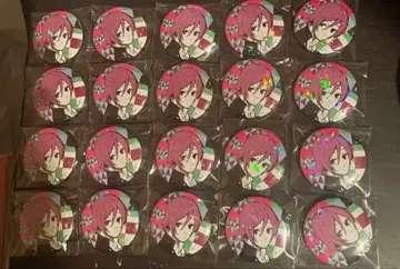 블루 록 치기리 효마 홀로그램 캔뱃지 마즐 츠리비레 20개