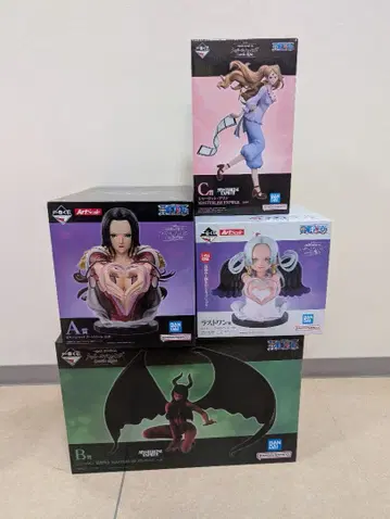 원피스 제일복권 A B C 라스트 원 피규어