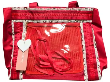 레이스가 귀여운, 빨간색 이타백 MVJOTPTU