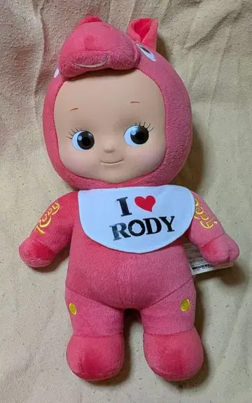 로디 x 큐피 핑크 봉제 인형