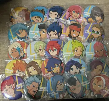 이나즈마 일레븐 GO 제비뽑기당 캔뱃지 25종 컴플리트 세트