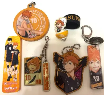 하이큐 학교 휘장 버튼 포함 아크릴 키링 세컨드 시즌 히나타 쇼요