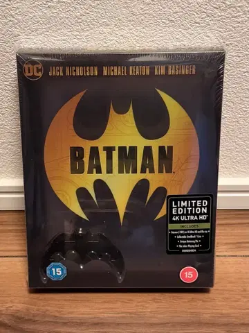 배트맨 1989 TITANS OF CULT 스틸북 미개봉 새상품