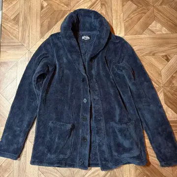 BEAMS 네이비 플리스 자켓 L 사이즈