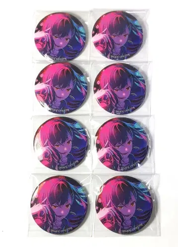 프로세카 시로이시 안 캔뱃지 8개 세트