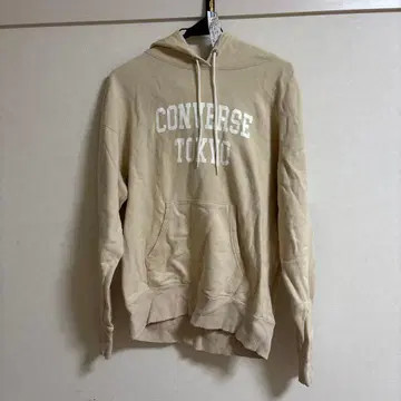 CONVERSE TOKYO 프린트 후드 부착 후드티