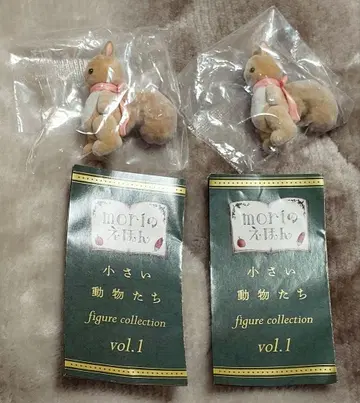 가챠 mori의 동화 작은 동물들 다람쥐 2개 세트