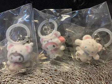 산리오 메지루시 액세서리 폭신폭신 스노우 마이멜로디 쿠로미 시나모