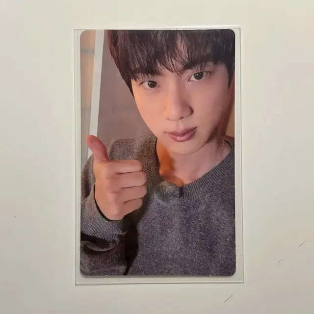 방탄 석진 장충 해피스페셜스테이지 앨범픽업 특전포카