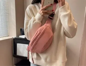 웨스트 파우치 백 백 사선 크로스