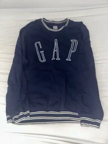 GAP 아치 로고 와펜 맨투맨 트레이닝복