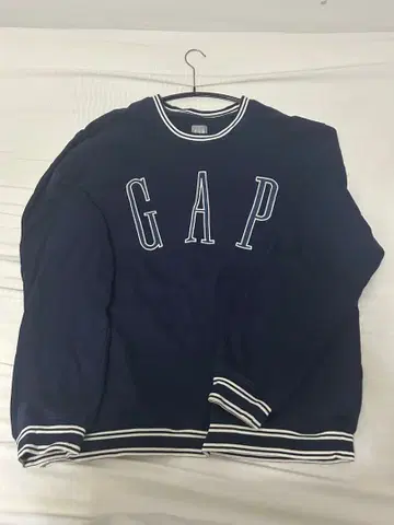 GAP 아치 로고 와펜 맨투맨 트레이닝복 YZERR
