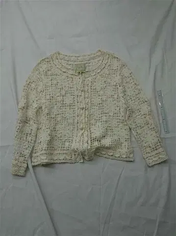 시빌라 레이스 편직 가디건 아이보리 계열 M 사이즈 여성용