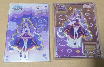 큐어 마제스티 프리큐어F 아크릴 스탠드 2점 묶음 판매