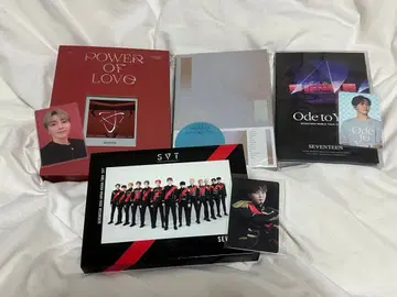 seventeen dvd cd 묶음 판매 트레이딩 카드