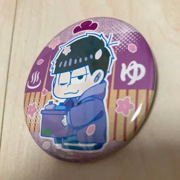 오소마츠 군 벚꽃 디자인 캔뱃지