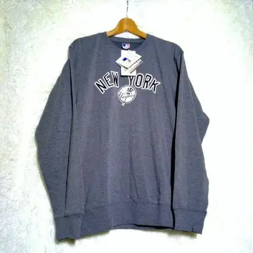 새상품 뉴욕 양키스 [ LL ] 남성용 트레이닝복 맨투맨 그레이