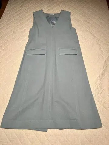 SHIPS any 라이트 블루 V넥 원피스