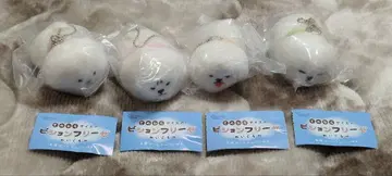 손바닥 사이즈 비숑 프리제 봉제 인형 4종 세트