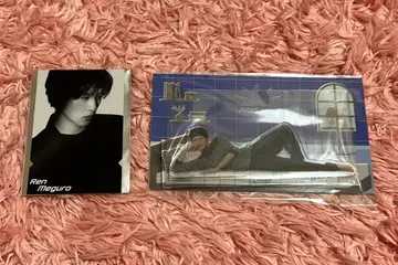 RAYS 메구로 렌 굿즈 아크릴 스탠드 카드 세트