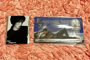 RAYS 메구로 렌 굿즈 아크릴 스탠드 카드 세트