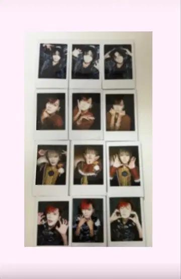 러브라이브 유성 솔로 폴라로이드