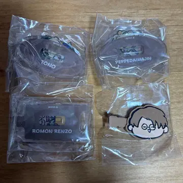 도카이 온에어 아크릴 스탠드 헤어 클립 가챠가챠 무시메가네