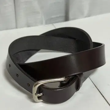 미사용 화이트하우스콕스 벨트 남성용 블랙
